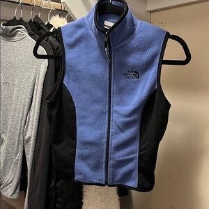 The North Face Two-Tone Blue and Black Vest